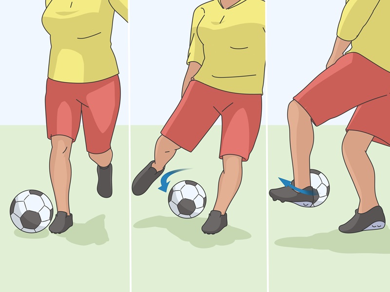 Cách đá bóng hay là bạn cần tập trung vào kỹ thuật chân