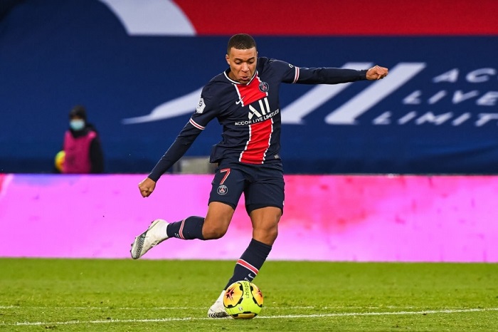 Kylian Mbappé đang thi đấu cho PSG