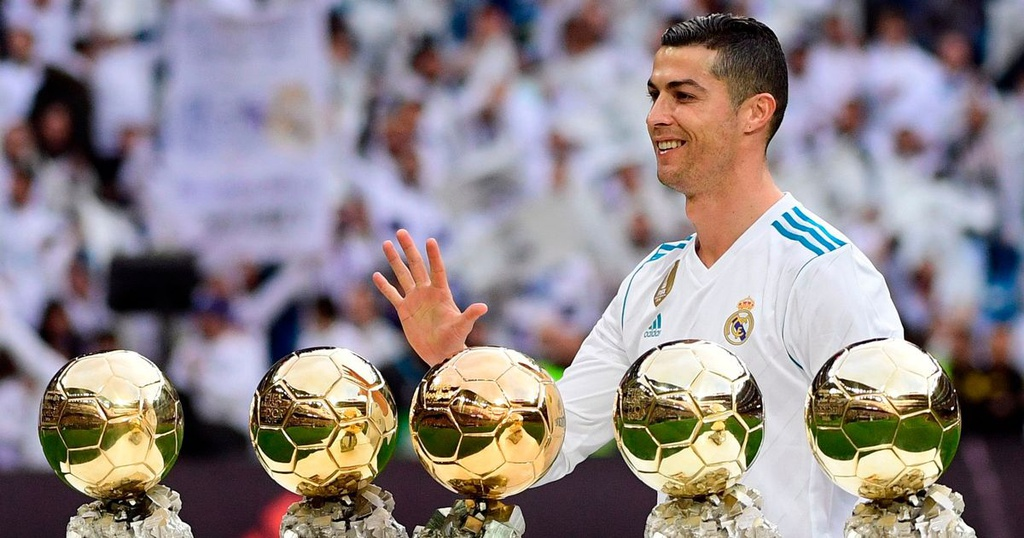 Cristiano Ronaldo có 26 danh hiệu cá nhân